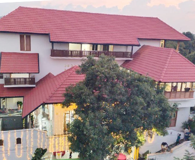 Modern residential exterior