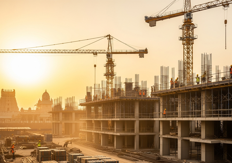 REDS BUILDERS construction site